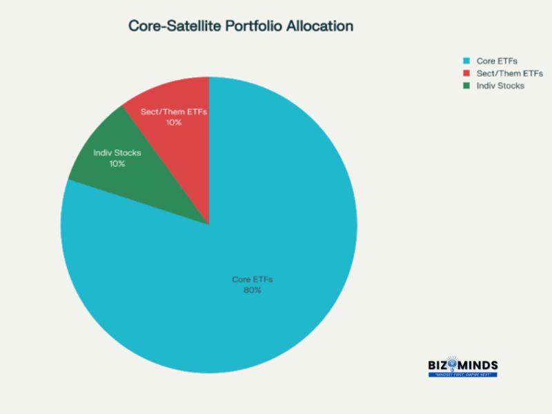 Investment model core satellite