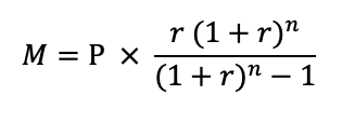 Mortgage Calculation Formula