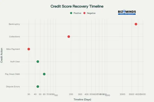 Timeline of Credit Score Recovery