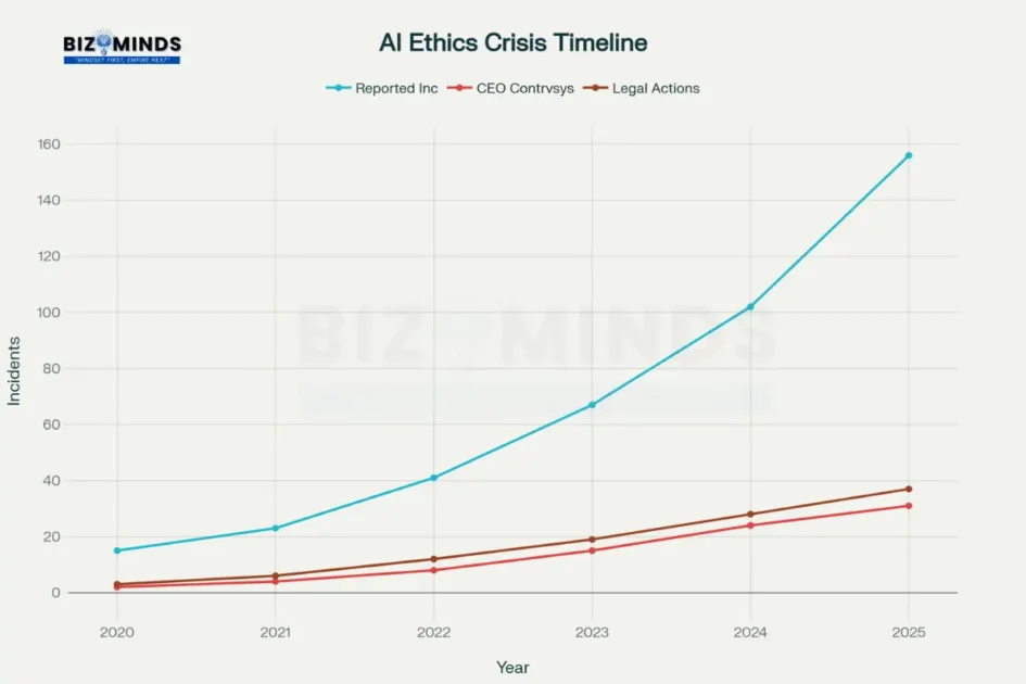 Artificial Intelligence Ethics Crisis Timeline