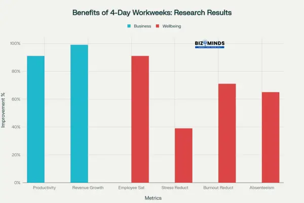 Benefits of 4-Day Workweeks