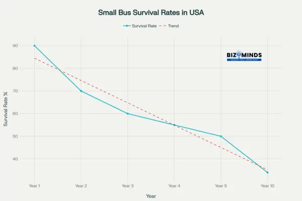 Business ideas backed by data on small business survival rates