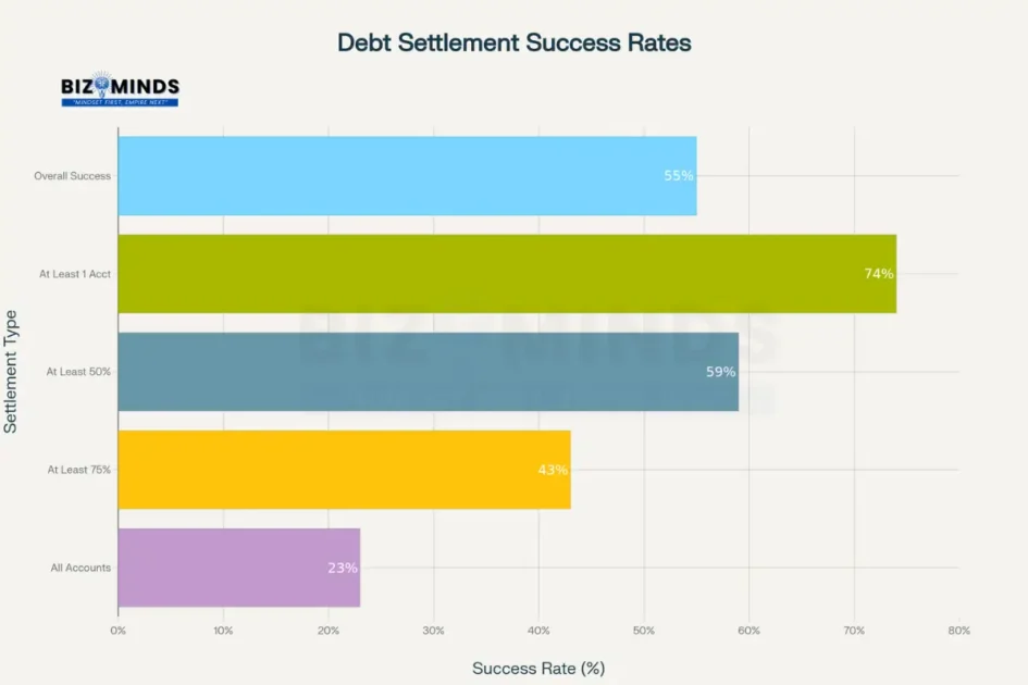 Debt Collectors Settlement Success Rates