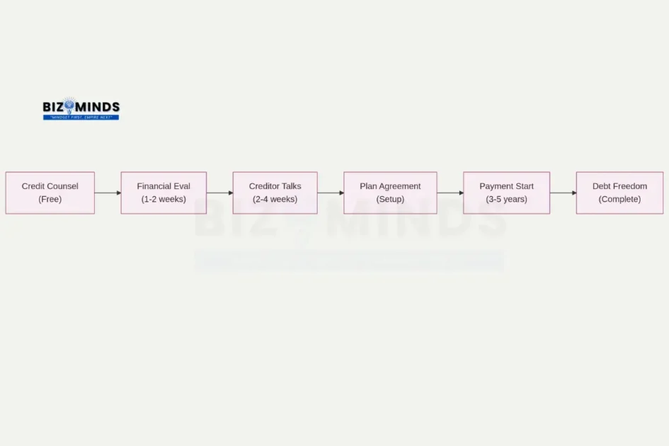 Debt Management Plan Process Timeline
