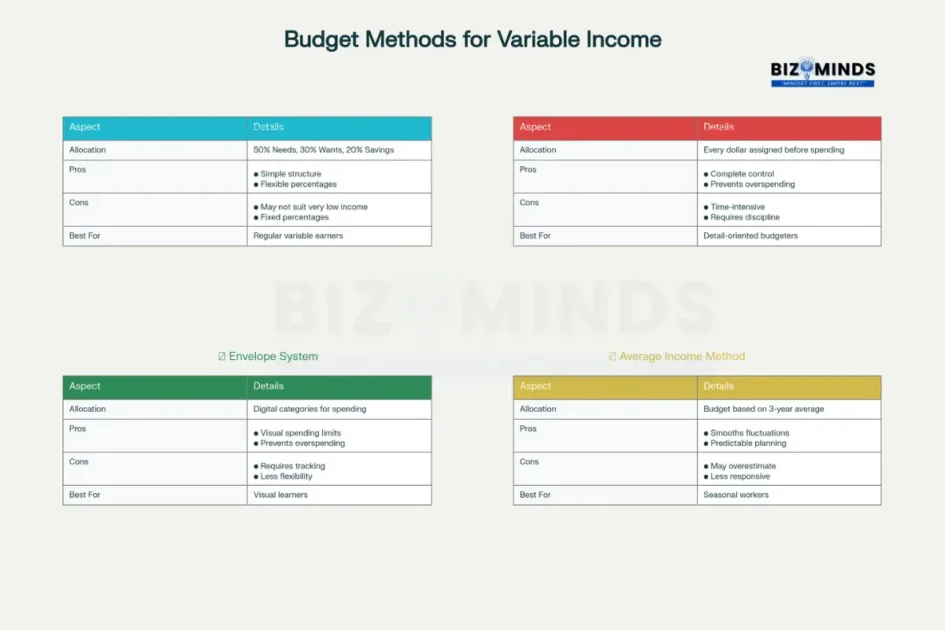 Four proven methods to adjust your budget