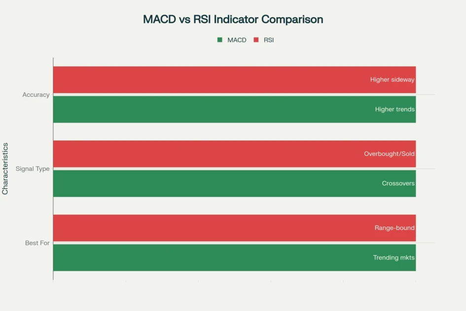 MACD vs RSI: Technical Indicator Comparison 