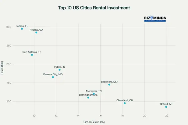 Top 10 US Cities for Rental Property Investment