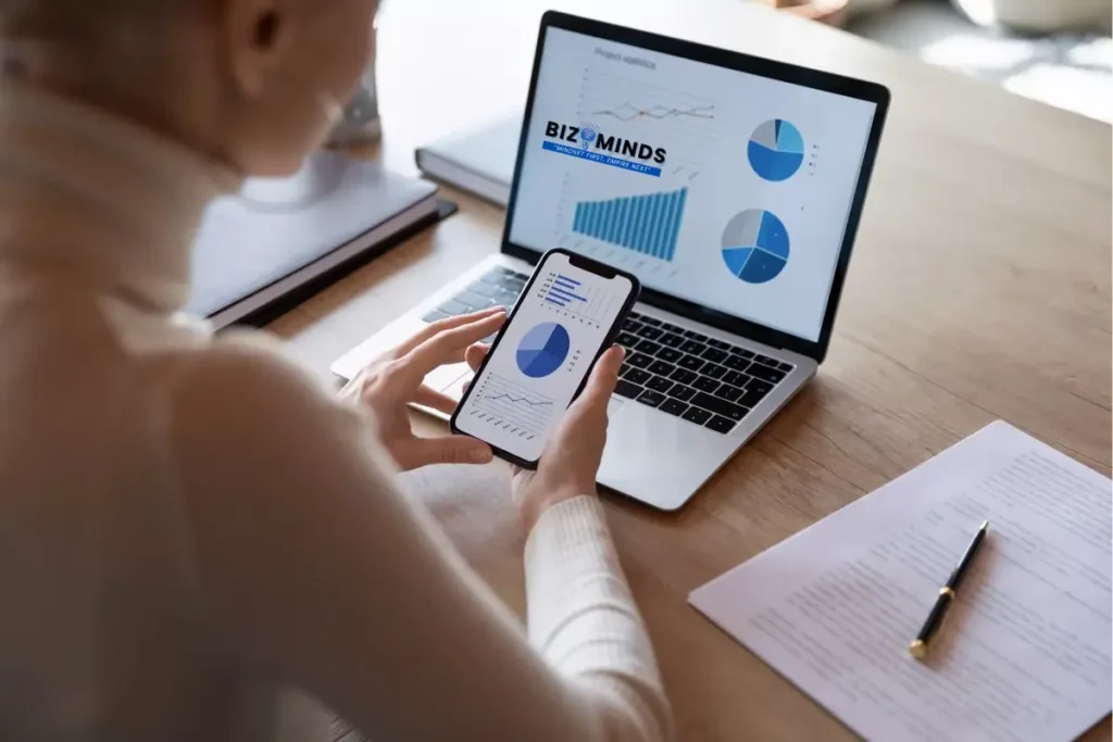 Using digital tools to visualize financial data