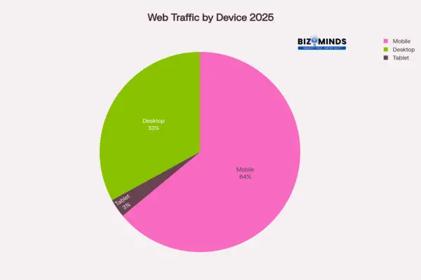 Web Traffic By Device 2025
