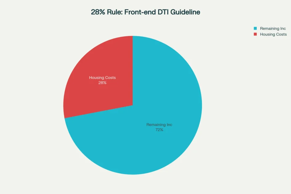 28% Rule - Front-end Debt Income Ratio Guideline