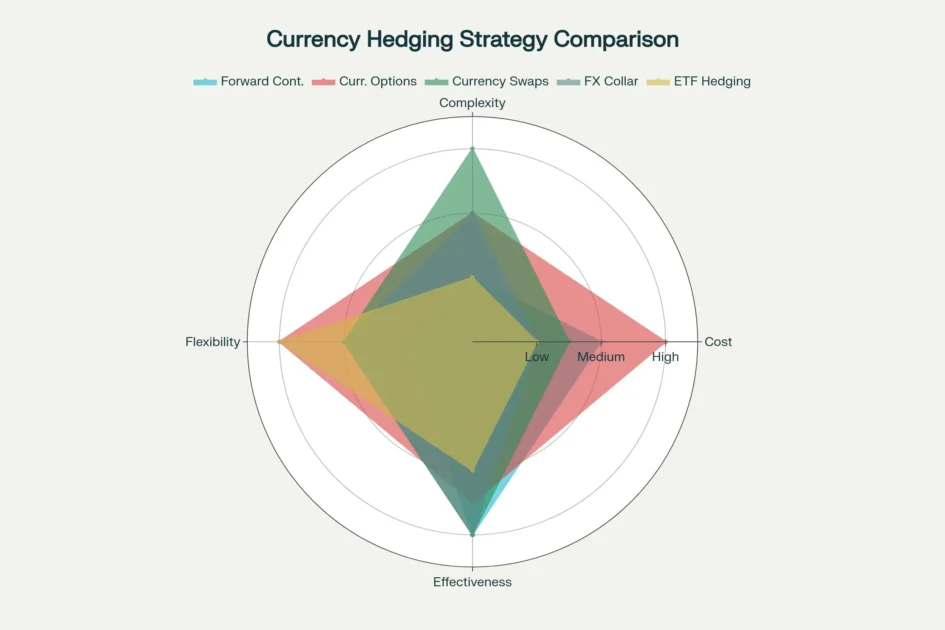 Currency hedging strategies comparison