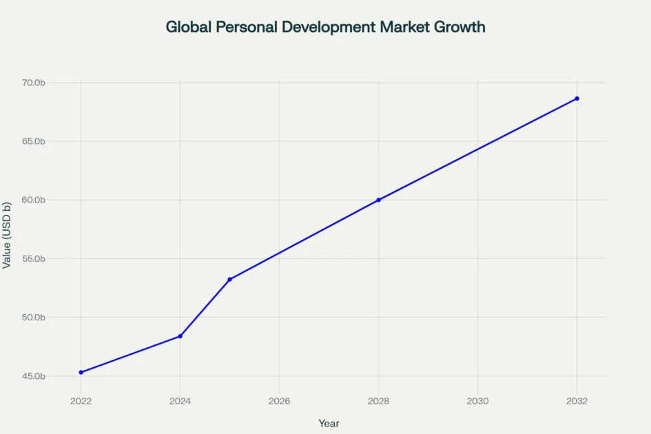 Global personal development market growth projection