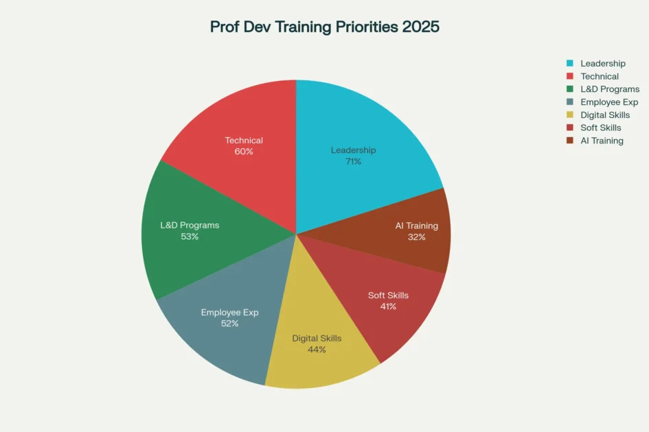 Professional development training priorities