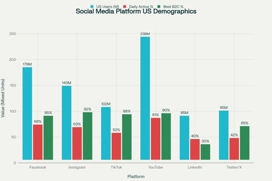 Social Media Advertising Campaigns Demographis