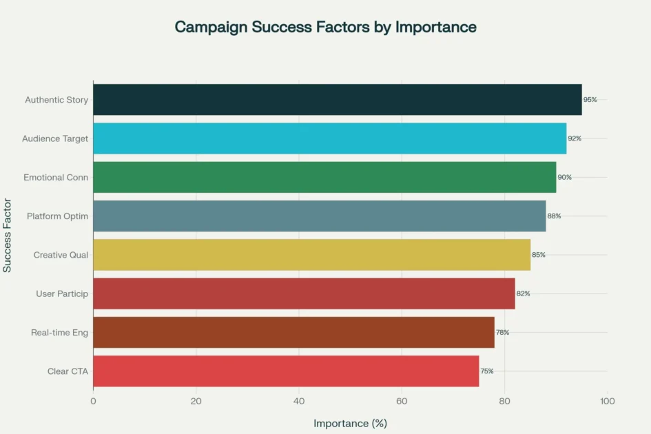 Social media advertising campaigns success factors